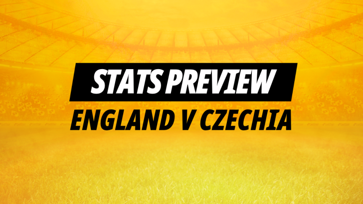Image for England v Czechia Tips - Opta stats